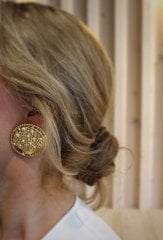 Golden Girl Küpe