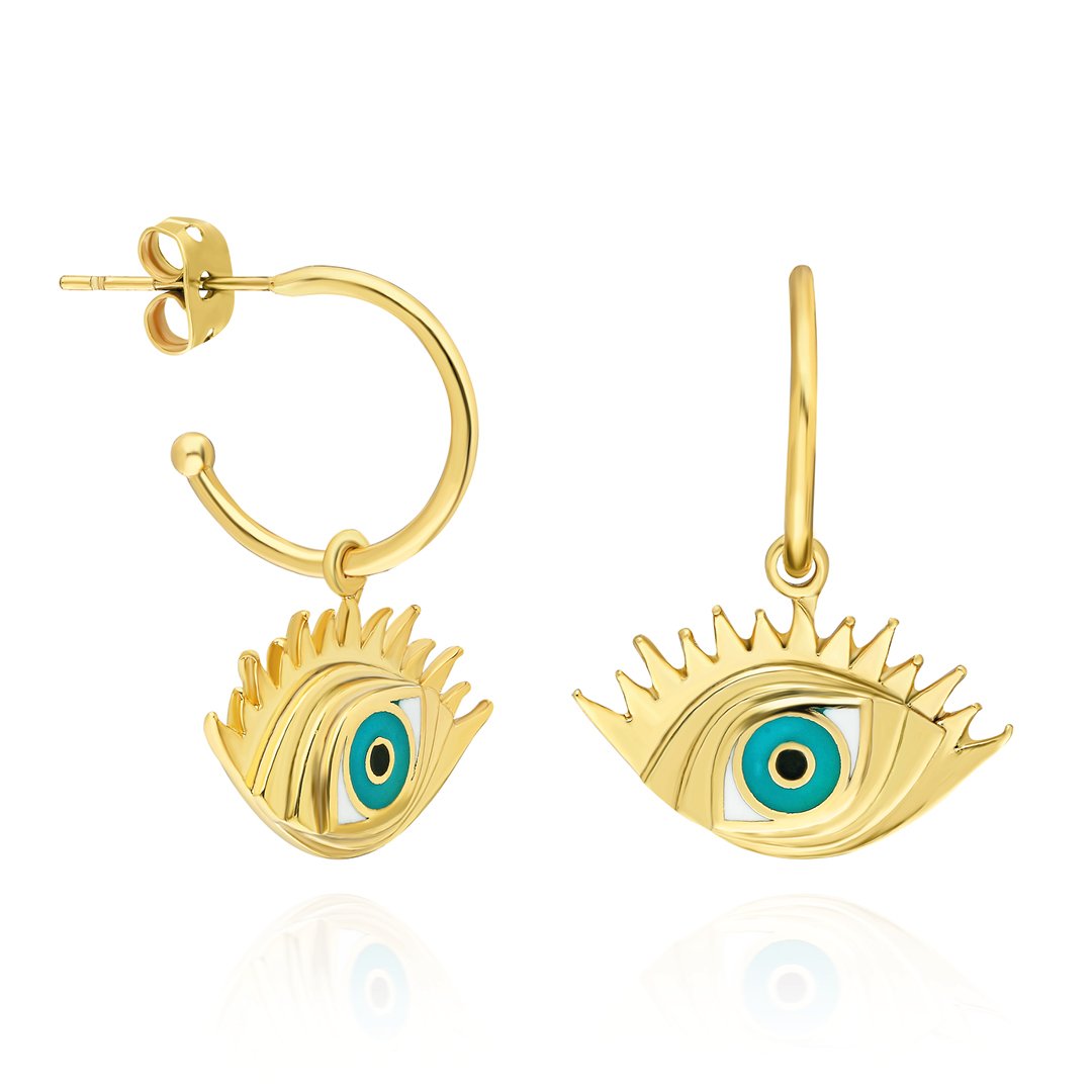 Evil Eye Göz Küpe
