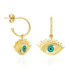 Evil Eye Göz Küpe