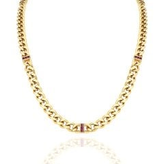 Chain Pink Kolye