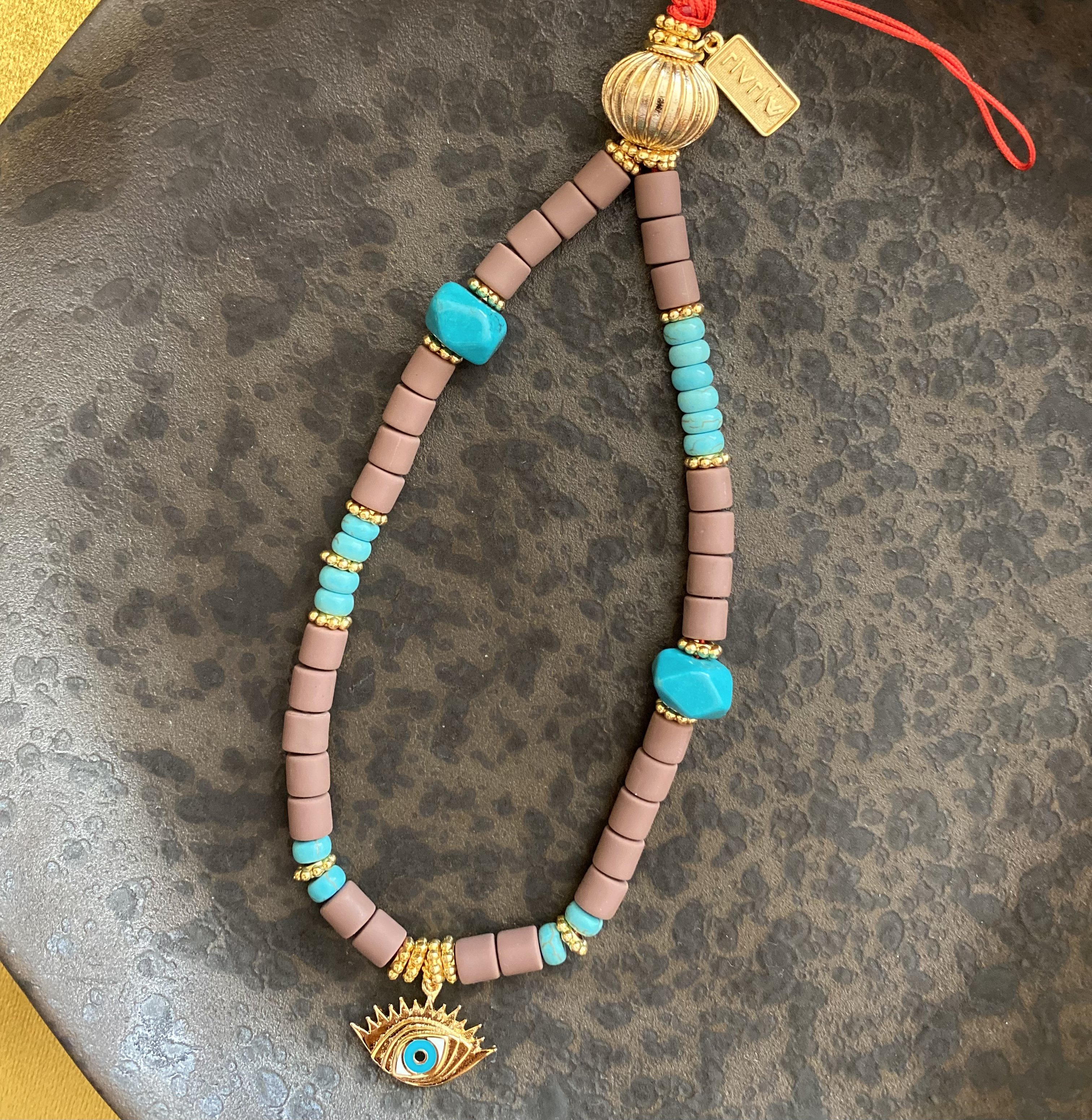 Evil Eye Telefon Charm