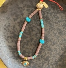 Evil Eye Telefon Charm