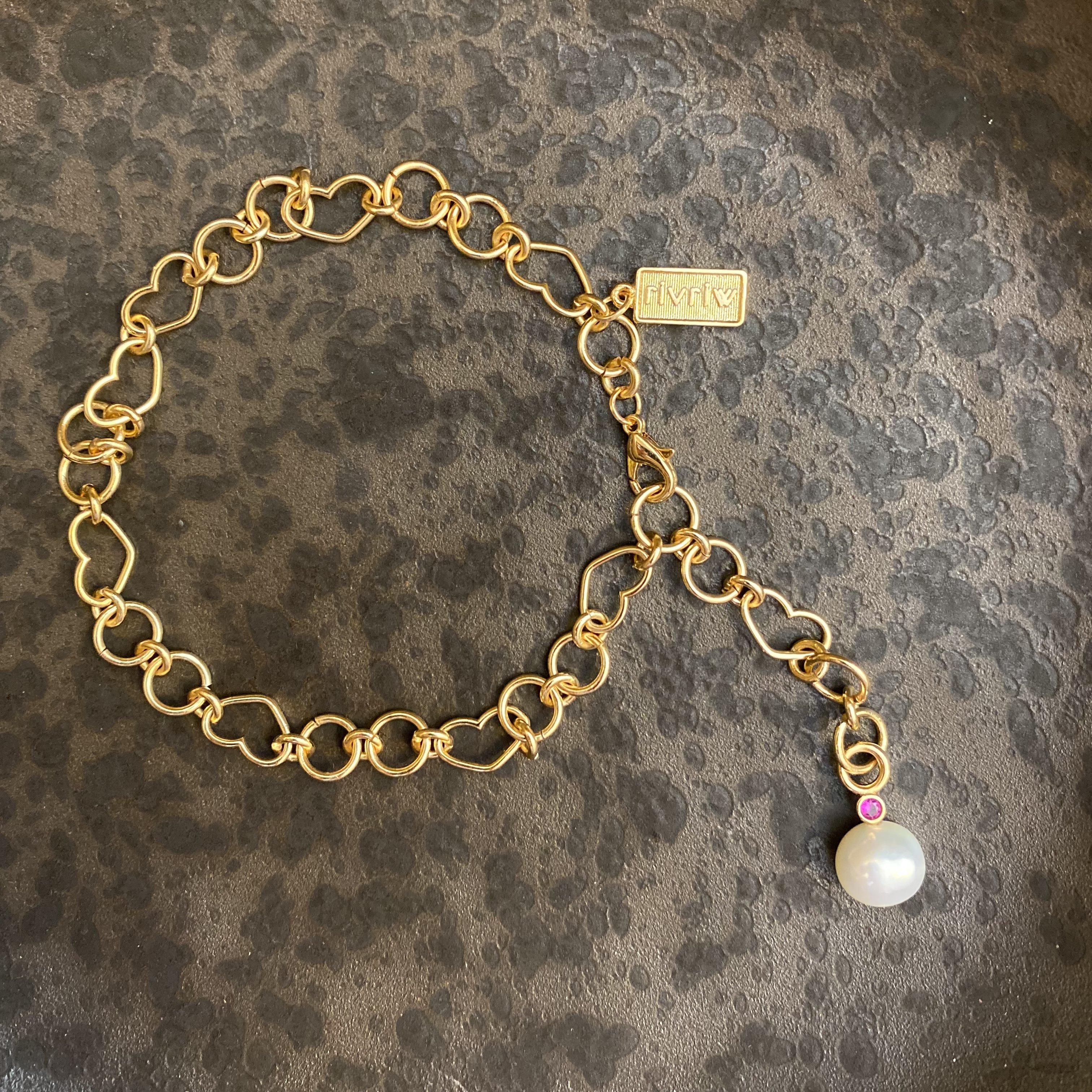 Pink Pearl İnci Halhal
