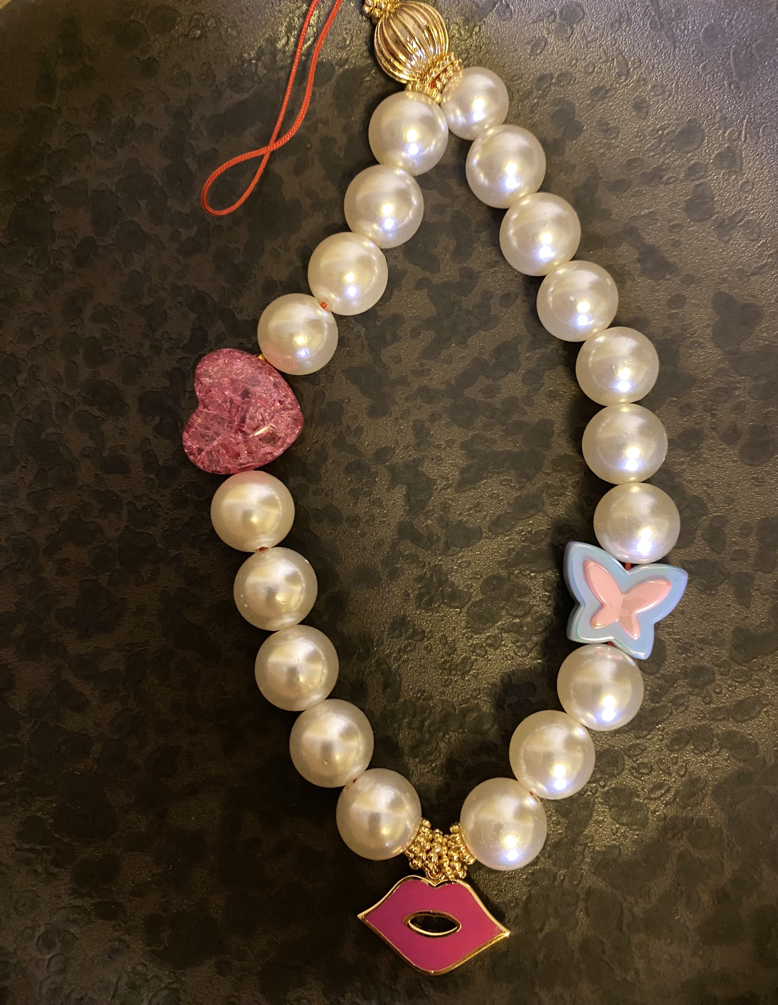 Butterfly Telefon Charm