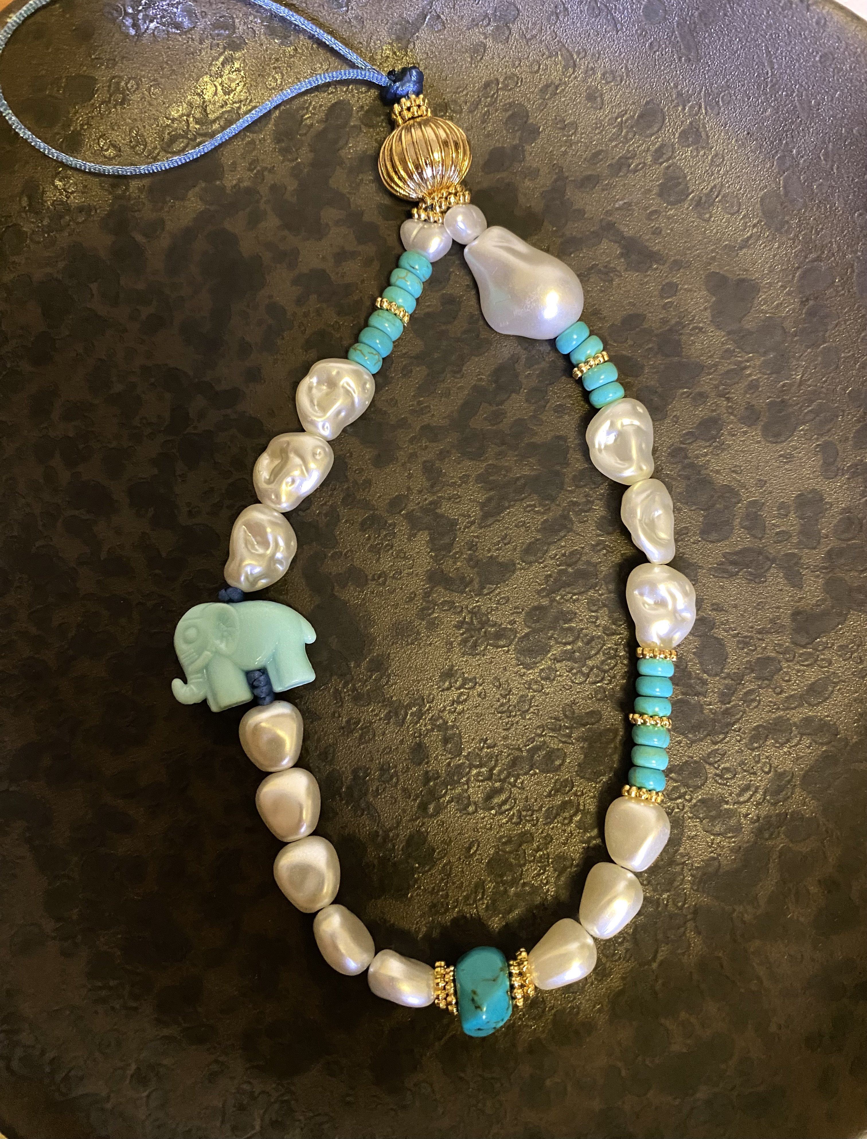 Pearl Telefon Charm