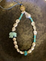 Pearl Telefon Charm