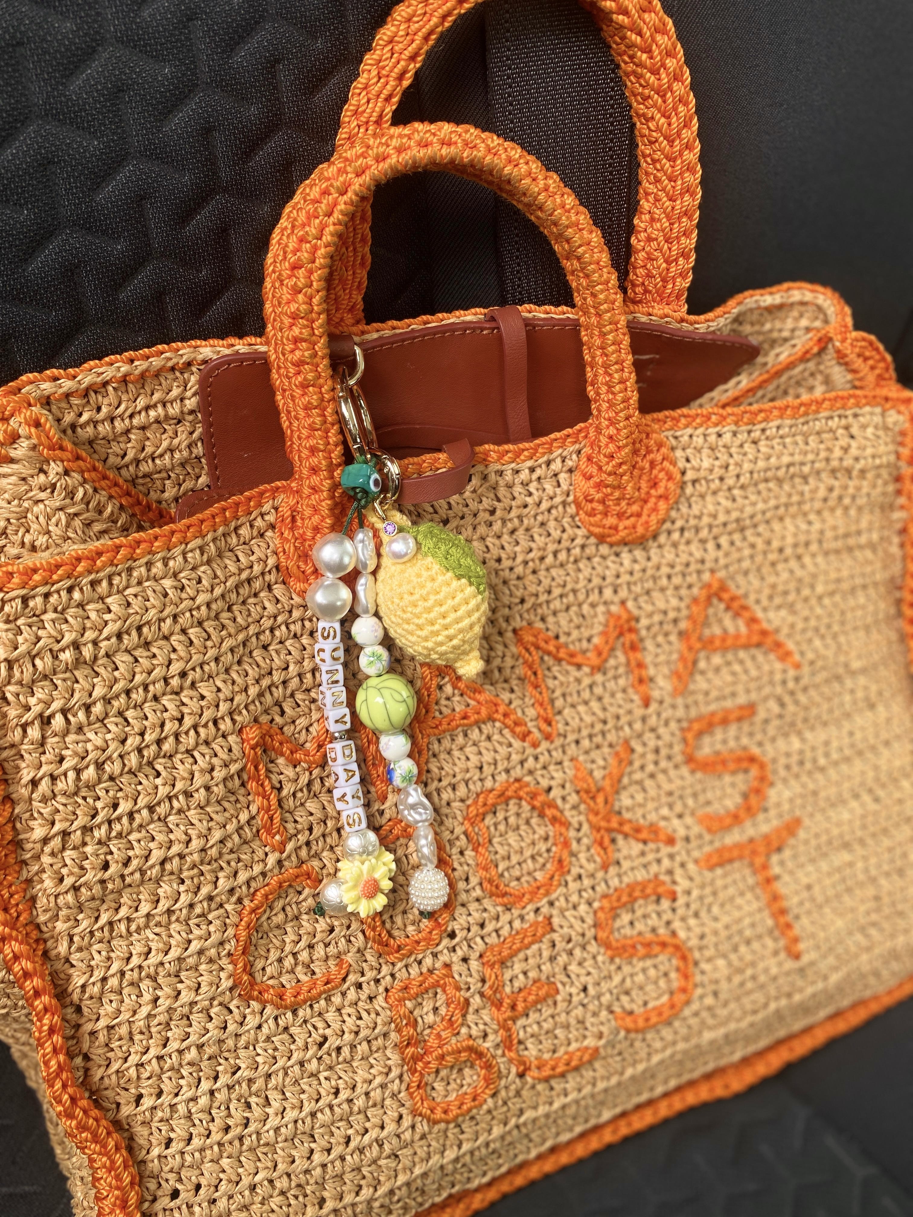 Lemon Bag Charm Anahtarlık