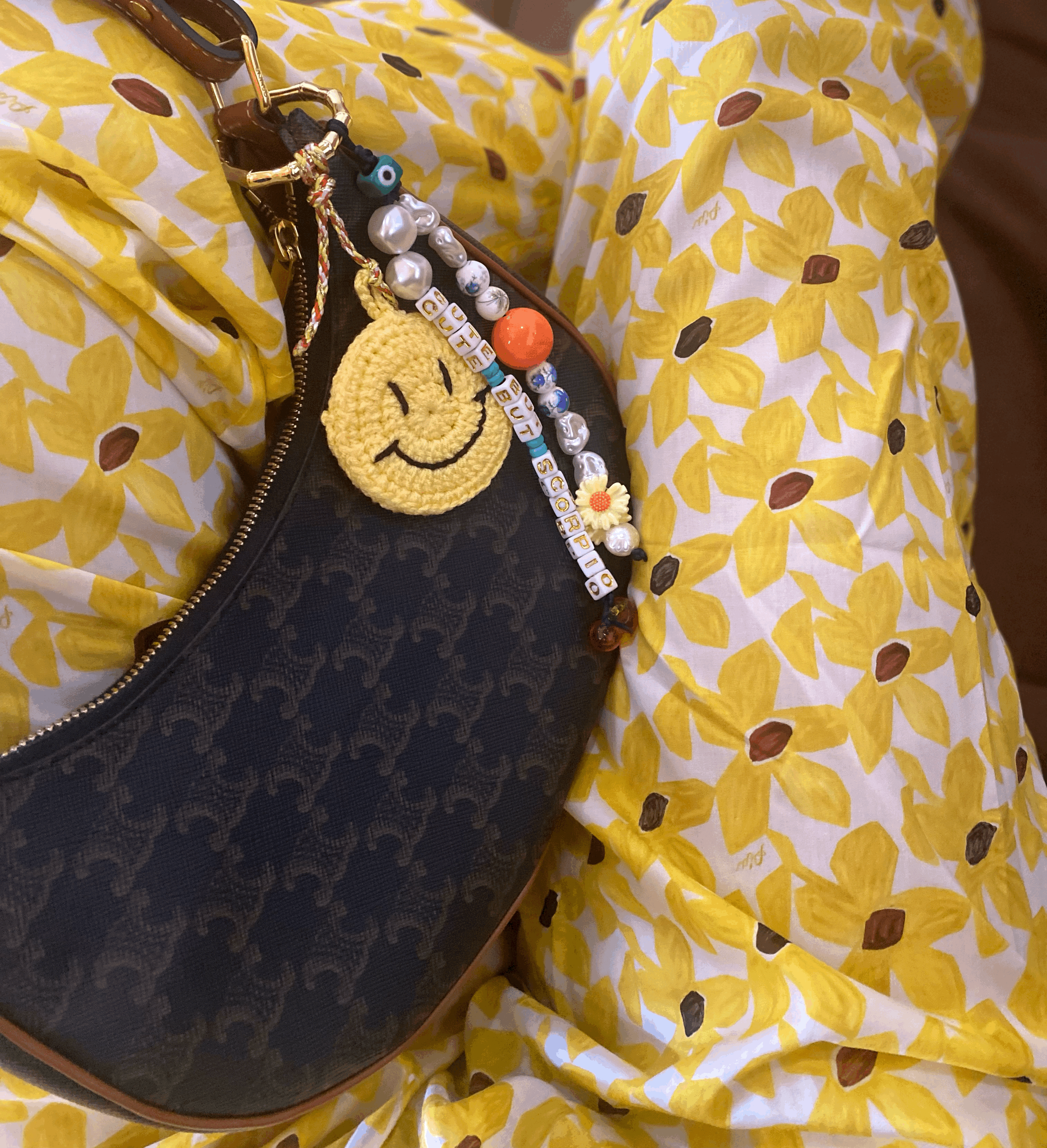 Smile Bag Charm Anahtarlık